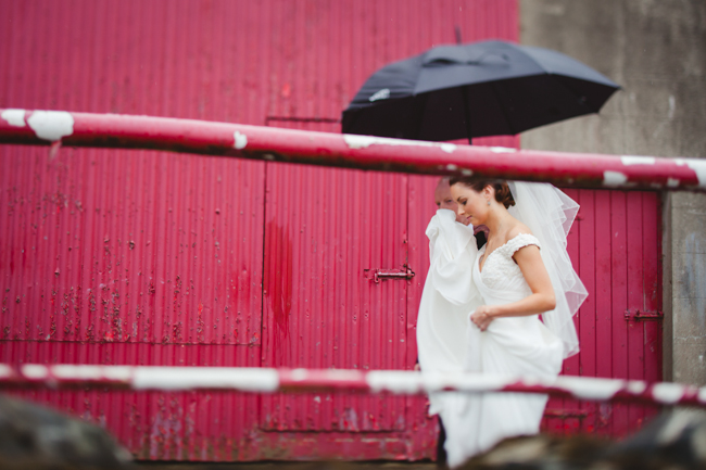 Bride morning Larchfield Estate