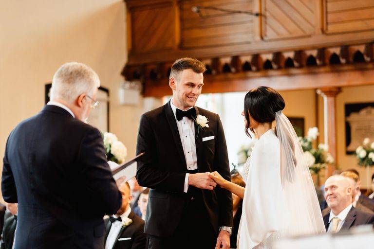 Glamorous Winter Castle Leslie Wedding