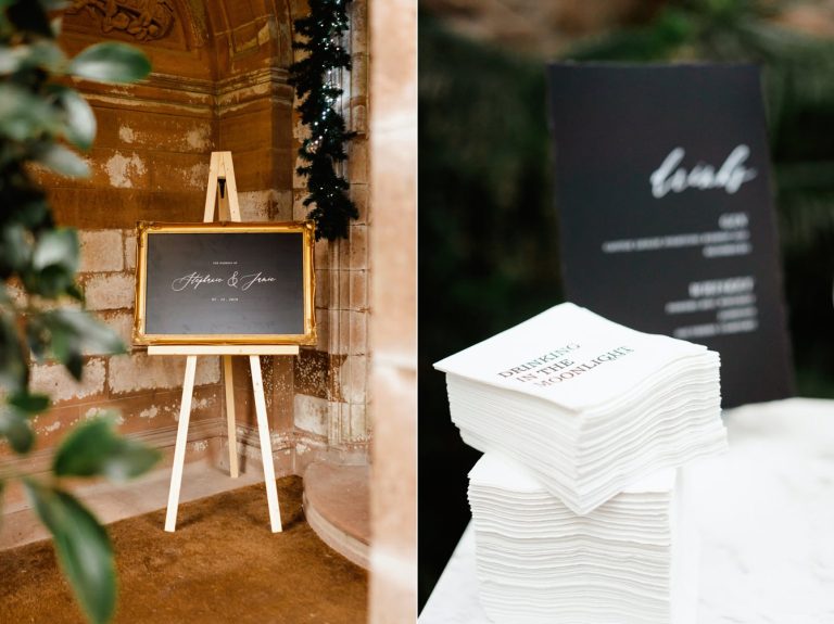 Glamorous Winter Castle Leslie Wedding