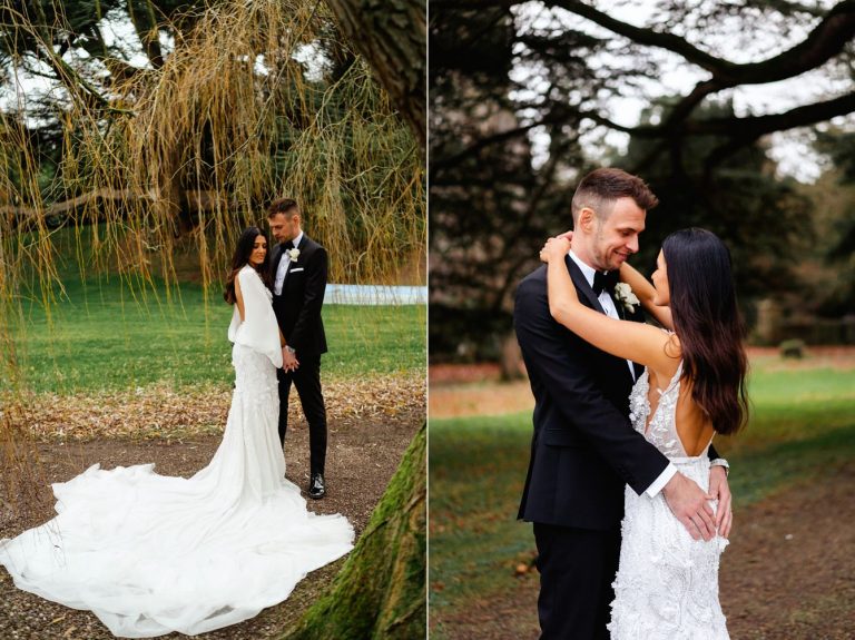 Glamorous Winter Castle Leslie Wedding